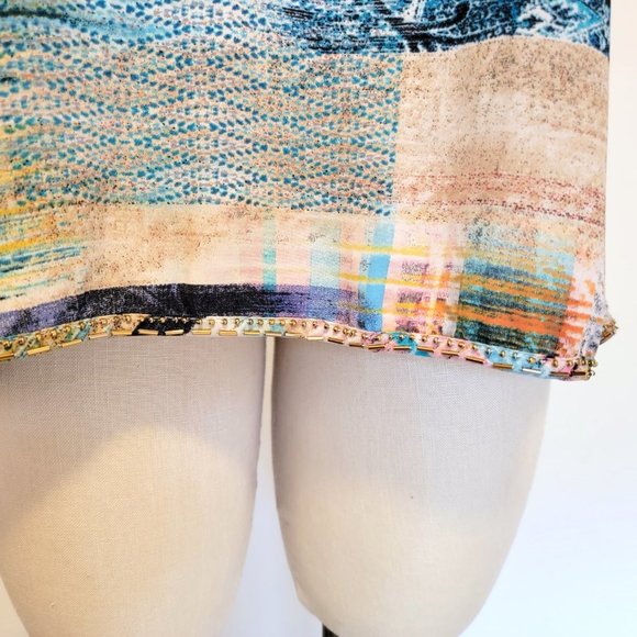 gimmicks BKE Top Lace Beading Sleeveless S - Picture 5 of 11